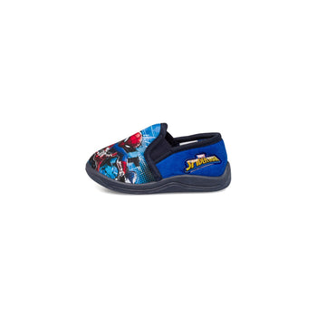 Pantofole blu da bambino con stampa Spiderman, Ciabatte Bambino, SKU p431000127, Immagine 0